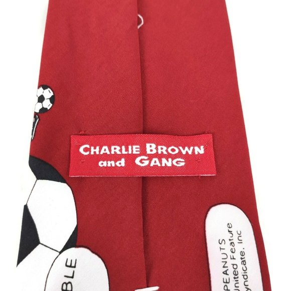 Peanuts‎ Red Snoopy Most Valuable Player Sports Tie - Picture 6 of 9